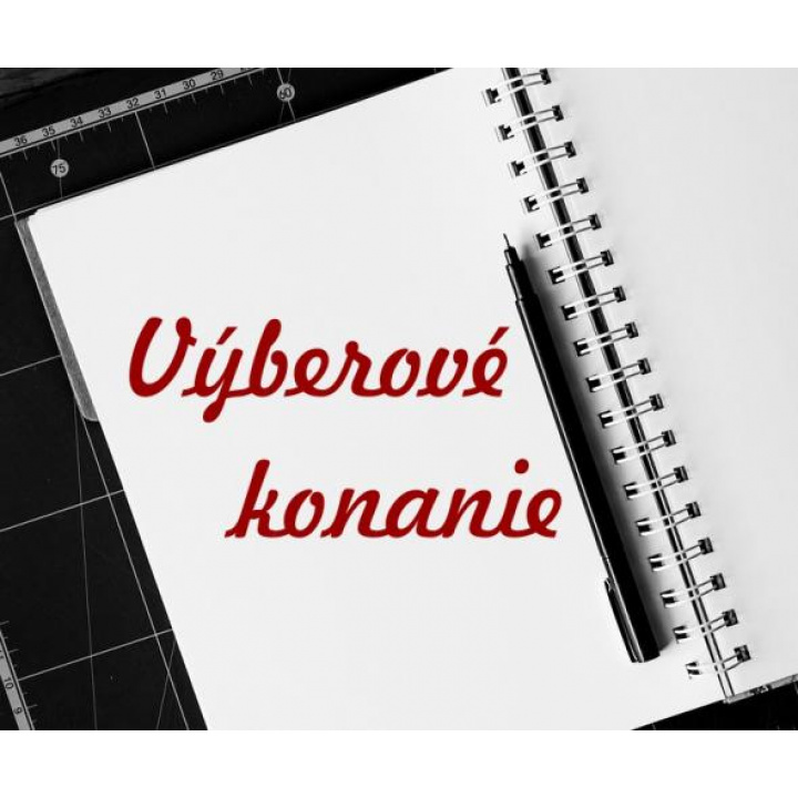 Informácia o voľnom  pracovnom mieste