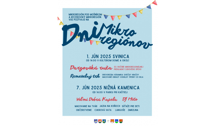 Kultúrno spoločenské podujatie ''Dni mikroregiónov''