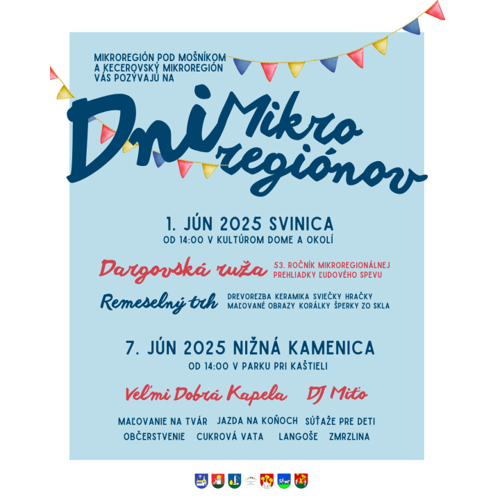 Kultúrno spoločenské podujatie ''Dni mikroregiónov''