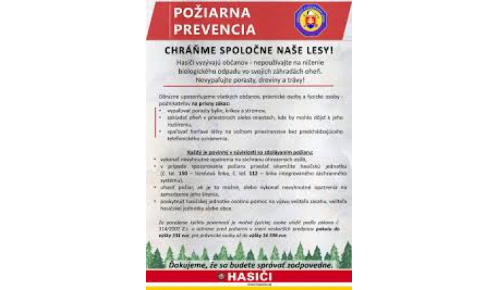 Ochrana lesov pred požiarmi