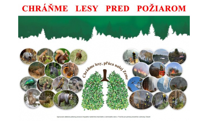 Požiarna prevencia - chráňme spoločne naše lesy