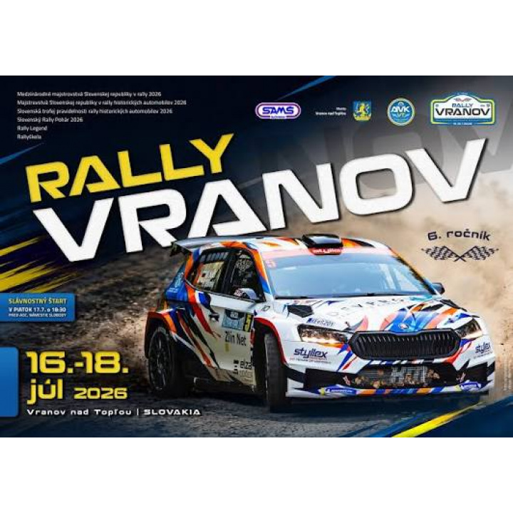 Rally Vranov - uzávierka cesty II. triedy Herľany - Banské