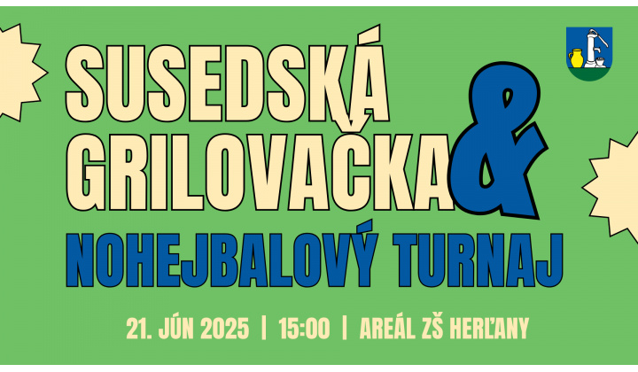 Susedská grilovačka & nohejbalový turnaj