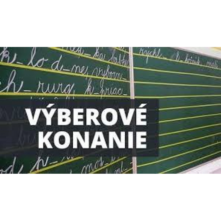 Vyhlásenie výberového konania na funkciu riaditeľa ZŠ